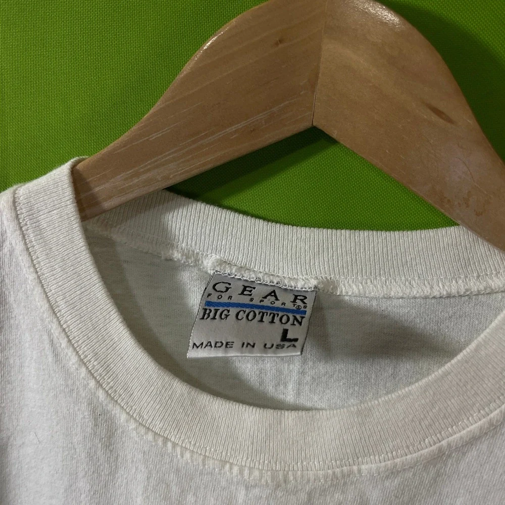Vintage 1996 Carnival Cruise Line Fascination T-Shirt Gear For‎ Sports White L